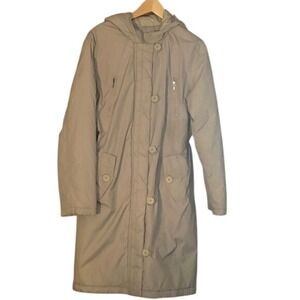 R Brand Gray Long Coat‎ Size 8
